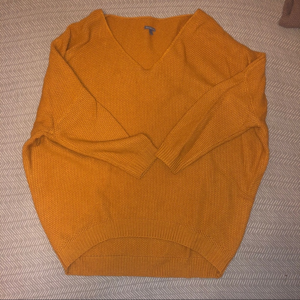 Orange Sweater